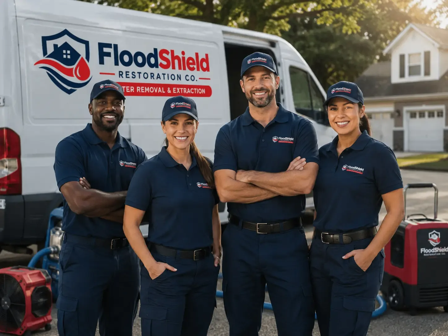Flood Damage Restoration company in West College Corner, IN